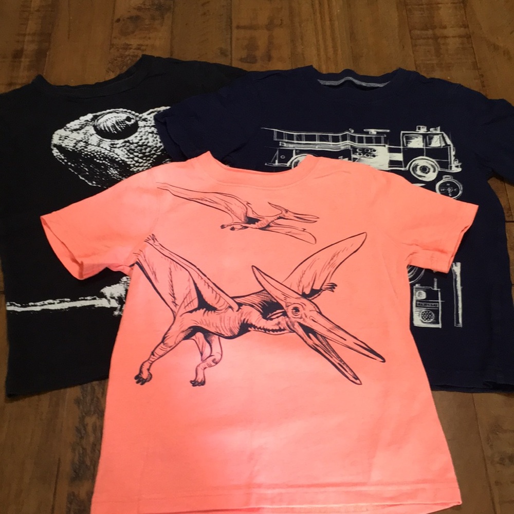 Bundle of Carter’s Boy Shirts Size 5